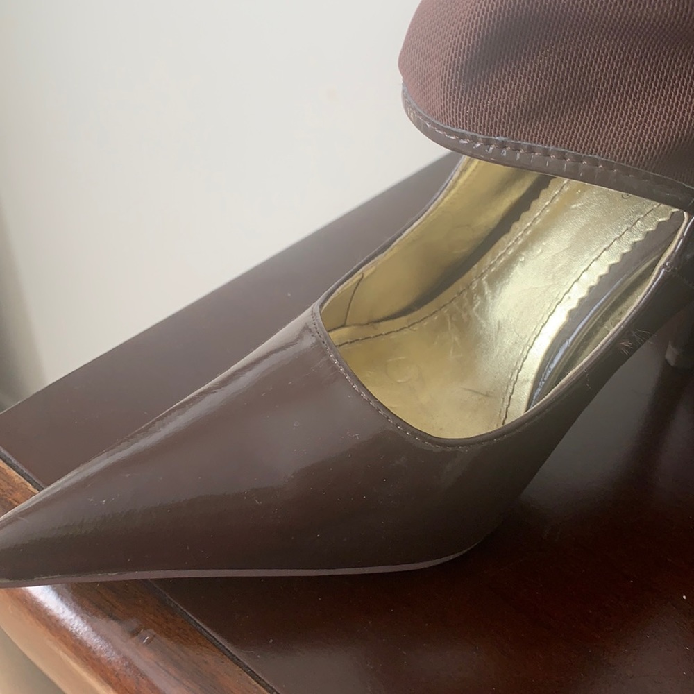 Brown shoes